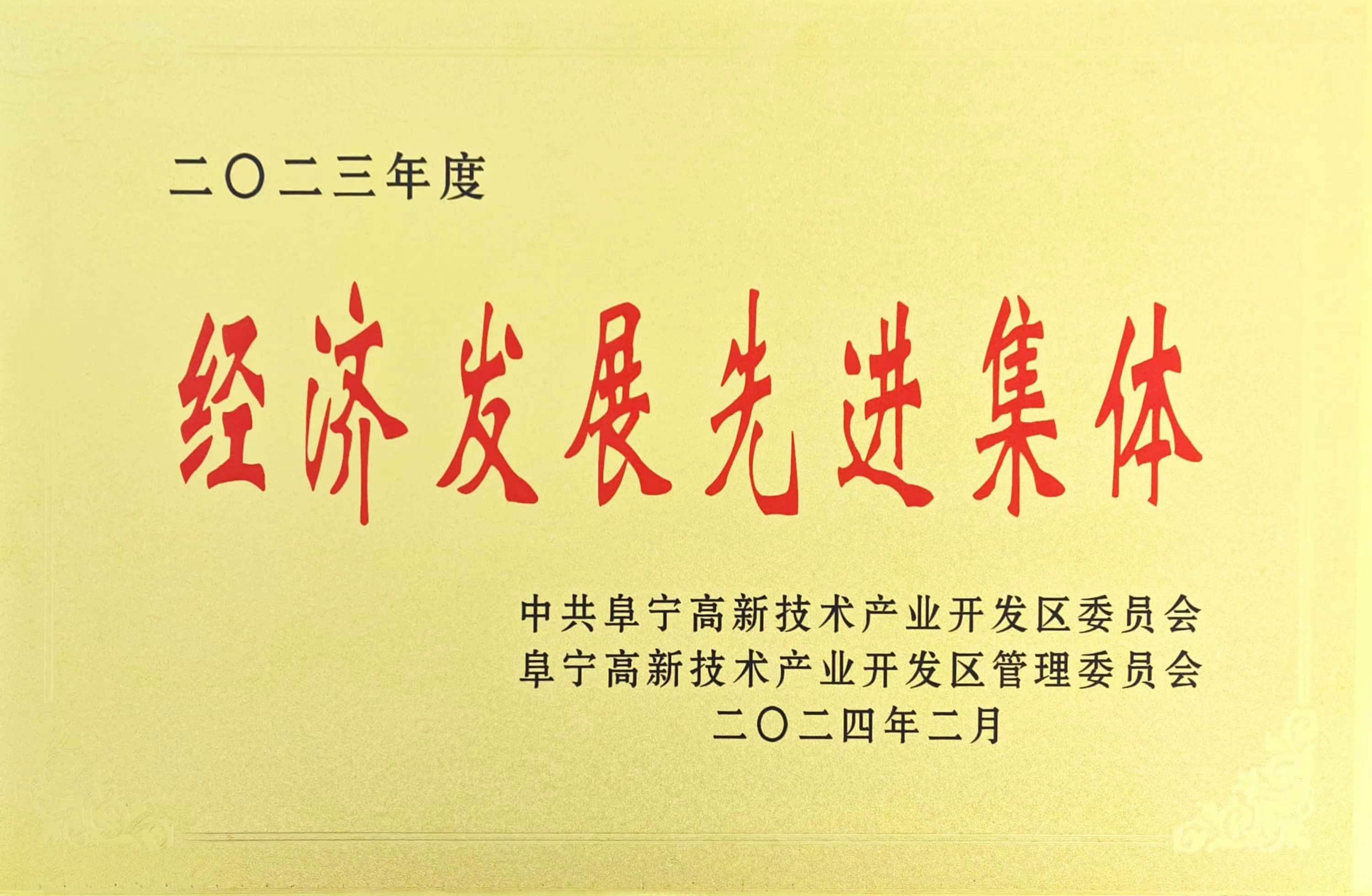 經(jīng)濟發(fā)展先進(jìn)集體
